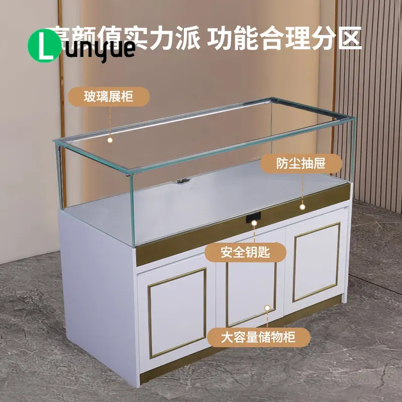 Holz-Vitrine für Design-Showro – Luxury Skincare Design Bewertung und Preis