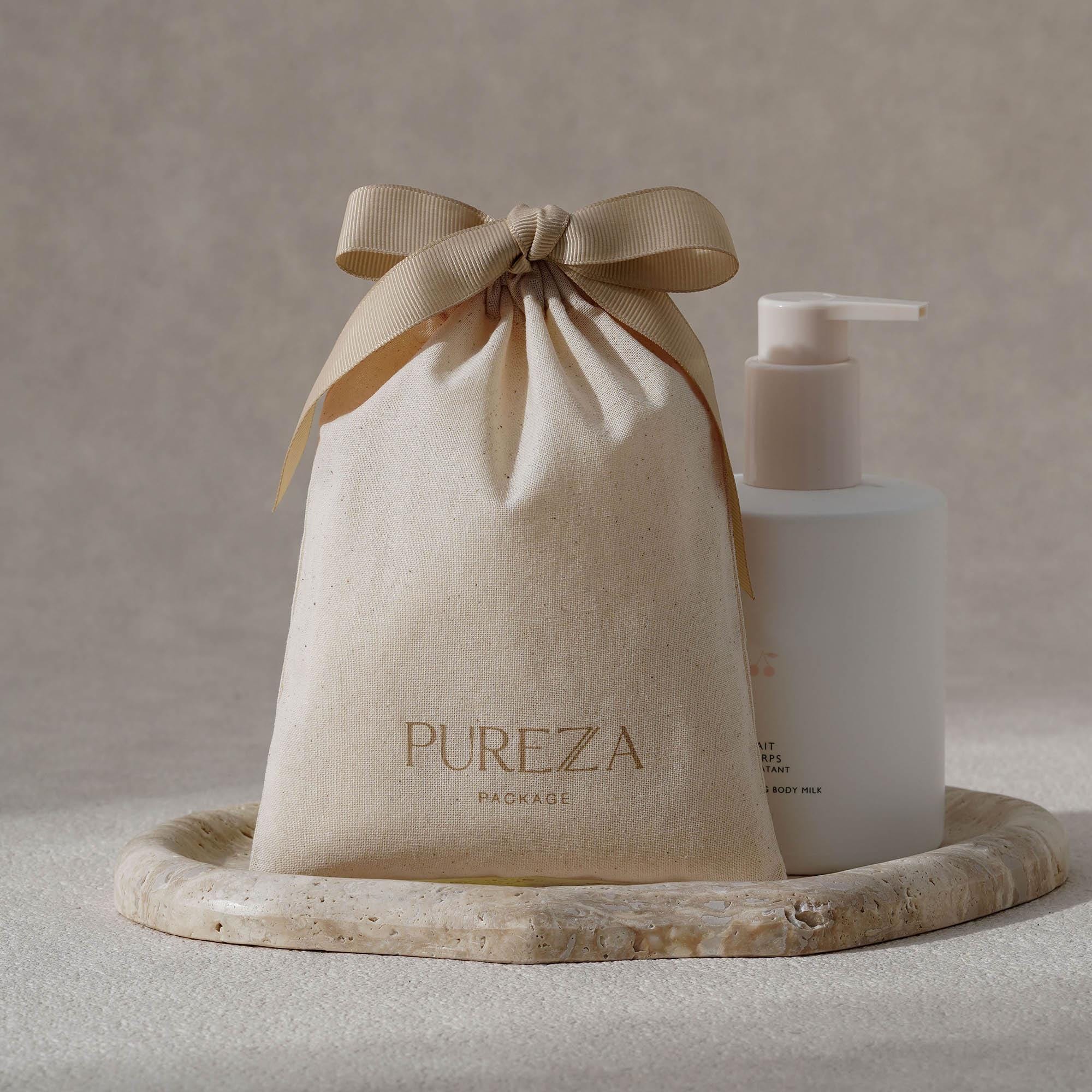 Anpassbare Naturbaumwoll-Zugbe – Luxury Skincare Christmas Gifts Bewertung und Preis
